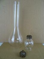 Verre de lampe à huile antique verre antique pour verre 30cm, Enlèvement ou Envoi