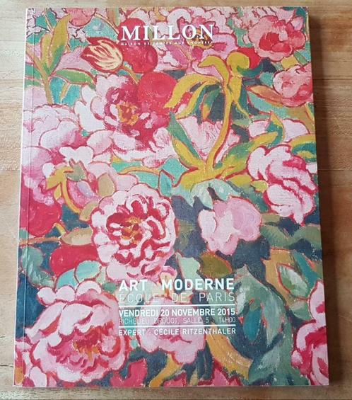 Catalogue Millon «Art Moderne - Ecole de Paris» 2015, Boeken, Kunst en Cultuur | Beeldend, Nieuw, Schilder- en Tekenkunst, Ophalen of Verzenden