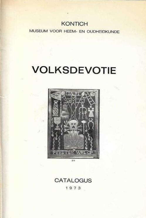 VOLKSDEVOTIE Kontich museum voor Heem- en Oudheidkunde 1973, Boeken, Geschiedenis | Stad en Regio, Gelezen, 20e eeuw of later