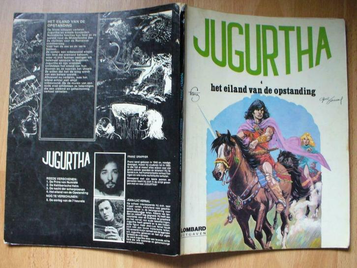 JUGURTHA 4 - EILAND VAN DE OPSTANDING FRANZ KUIFJE 1STE DRUK, Boeken, Stripverhalen, Gelezen, Eén stripboek, Ophalen of Verzenden