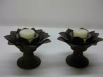 Decoratieve kaarsenhoudertjes, Minder dan 25 cm, Gebruikt, Ophalen of Verzenden, Kandelaar