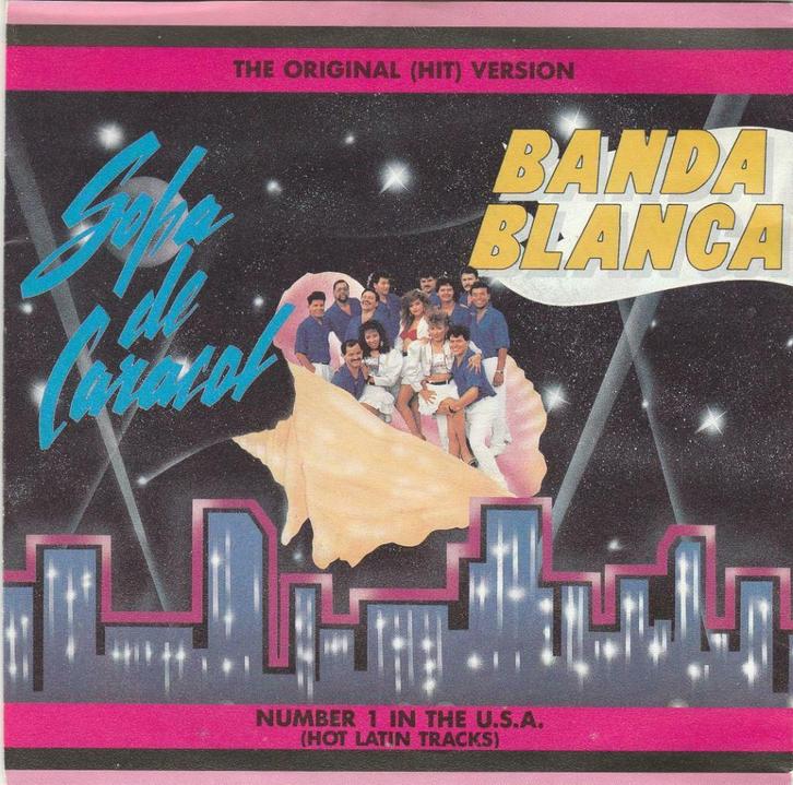 45T: Banda Blanca: Sopa de caracol : Latin, CD & DVD, Vinyles Singles, Single, Latino et Salsa, 7 pouces, Enlèvement ou Envoi
