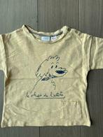 Zara- Gele T-shirt hondje. Maat 92. Prima staat, Comme neuf, Zara Kids, Chemise ou À manches longues, Garçon