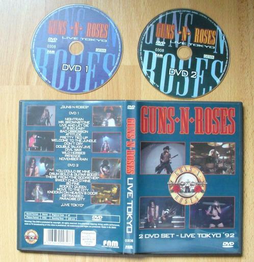 2DVD GUNS N' ROSES - LIVE TOKYO '92 - HARD ROCK, CD & DVD, DVD | Musique & Concerts, Comme neuf, Musique et Concerts, Tous les âges