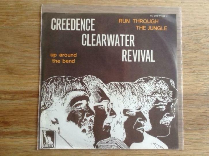 single creedence clearwater revival, Cd's en Dvd's, Vinyl Singles, Single, Rock en Metal, 7 inch, Ophalen of Verzenden