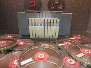 BASF 20x 18cm reels + 10x 15cm reels met music, Enlèvement ou Envoi