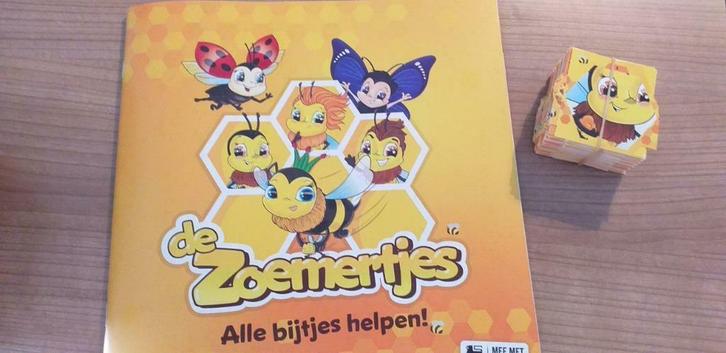 Volledige stickerset + stickeralbum De Zoemertjes, Verzamelen, Supermarktacties, Ophalen of Verzenden