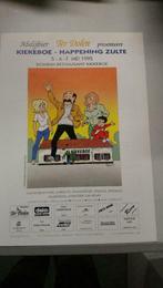Kiekeboe affiche Zulte 1995, Verzamelen, Ophalen of Verzenden, Overige figuren, Zo goed als nieuw, Plaatje, Poster of Sticker