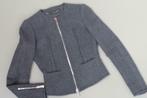 ZGAN antracietgrijs Dsquared jasje, wol/katoen, Comme neuf, Taille 36 (S), Envoi, Manteau