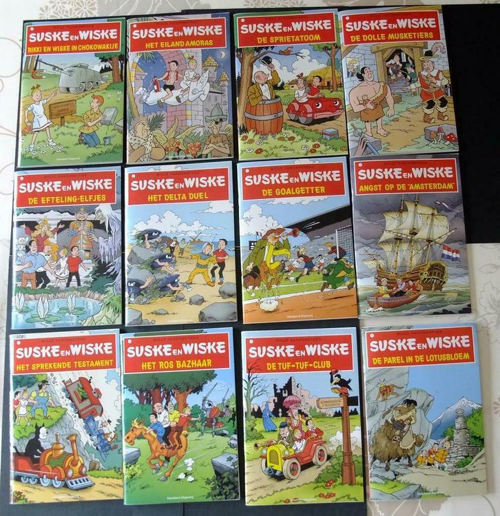 Suske en Wiske 12 uitgaven bij kranten Brabants Dagblad e.a., Boeken, Stripverhalen, Nieuw, Complete serie of reeks, Ophalen of Verzenden