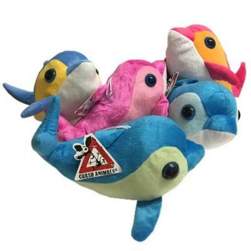 Pluche knuffel dolfijn 24 cm, Kinderen en Baby's, Speelgoed | Knuffels en Pluche, Nieuw, Ophalen of Verzenden