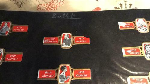 Sigaren bandjes help yourself, Verzamelen, Rookartikelen, Aanstekers en Luciferdoosjes, Zo goed als nieuw, Sigarenbandjes, Ophalen of Verzenden