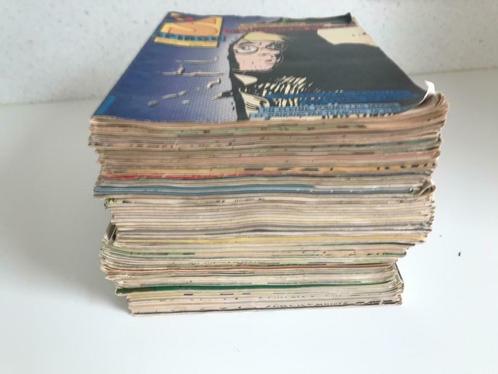 Spirou hebdomadaire - 1984-1985-1987 (74 livres), Livres, BD, Utilisé, Plusieurs BD, Enlèvement ou Envoi