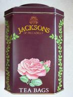 Jacksons of Picadilly leeg thee blik tea bags, Verzamelen, Overige merken, Gebruikt, Ophalen of Verzenden, Thee