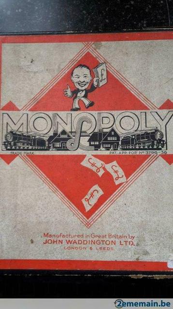 Monopoly  pour collectionneur beschikbaar voor biedingen