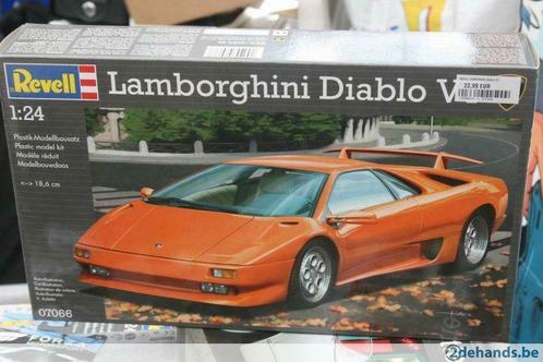Lamborghini Diablo VT 1/24 Revell, Hobby en Vrije tijd, Modelbouw | Auto's en Voertuigen, Nieuw, Auto, Revell, Ophalen of Verzenden