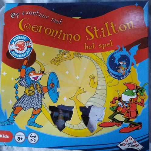 OP AVONTUUR MET GERONIMO STILTON - het spel, Hobby en Vrije tijd, Gezelschapsspellen | Bordspellen, Ophalen of Verzenden