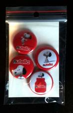 Badges Snoopy Peanuts de la marque Nutella, Collections, Autres types, Enlèvement ou Envoi, Neuf