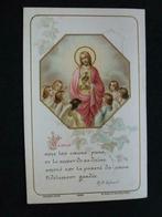 carte de prière  communion Robert de Bethune 1911, Envoi, Image pieuse