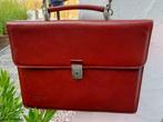 In nieuwstaat verkerende TEXIER rood lederen documenthouder, Ophalen of Verzenden, Zo goed als nieuw, Rood, Leer