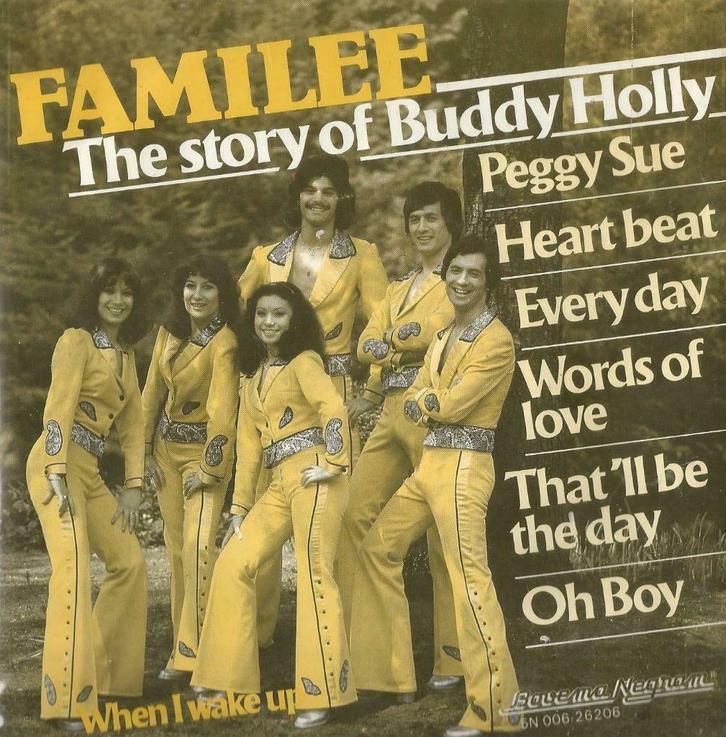 Familee – The story of Buddy Holly – Single, Cd's en Dvd's, Vinyl Singles, Gebruikt, Single, Pop, 7 inch, Ophalen of Verzenden
