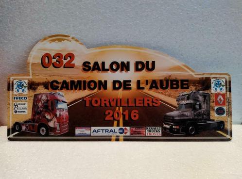 Plaque Rallye - Salon du Camion de L'Aube -Torvillers 2016 -, Collections, Collections Autre, Comme neuf, Enlèvement ou Envoi