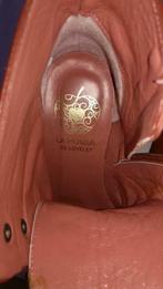 394B* LA POMME DE LOVELY jolis bottillons full cuir (37), Comme neuf, Brun, LA POMME DE LOVELY, Envoi
