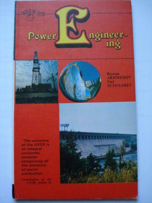 1. Power Engineering This is the USSR Rustam Akhmedov/Yuri S, Livres, Science, Utilisé, Sciences naturelles, Envoi
