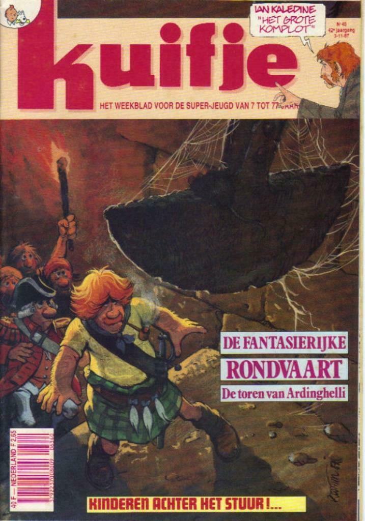 Weekblad Kuifje van 3-11-1987, 42ste Jaargang, Nummer 45, Boeken, Strips | Comics, Gelezen, Meerdere comics, Europa, Ophalen of Verzenden