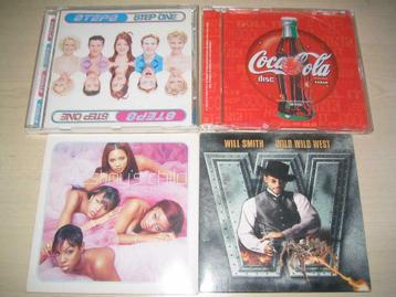 Lot van 1 cd en 3 singles