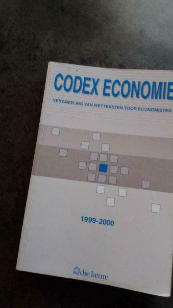 Codex economie, Boeken, Economie, Management en Marketing, Zo goed als nieuw, Economie en Marketing, Ophalen of Verzenden