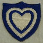 Embleem / Patch, 24th / XXIV Army Corps, US Army, jaren'40., Verzamelen, Embleem of Badge, Ophalen of Verzenden, Landmacht