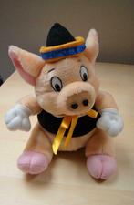 Nicky Toy zalmkleurig varken = knuffel in zit =21cm hoog, Kinderen en Baby's, Speelgoed | Knuffels en Pluche, Overige typen, Ophalen of Verzenden