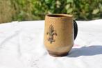 chope terre cuite mate J 12.7 fleur de lys, Antiek en Kunst, Ophalen of Verzenden