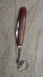 Couteau de poche rouge pliant 7.5cm vers 13cm, Collections, Comme neuf, Enlèvement ou Envoi