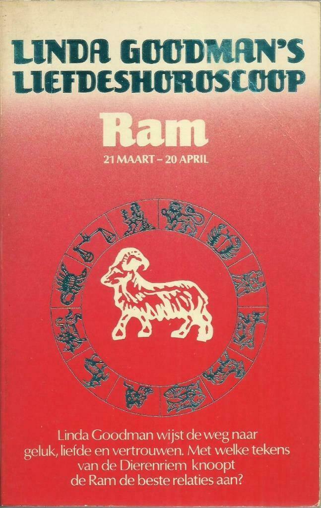 LINDA GOODMAN'S LIEFDESHOROSCOOP - RAM, Boeken, Esoterie en Spiritualiteit, Gelezen, Overige typen, Astrologie, Ophalen of Verzenden