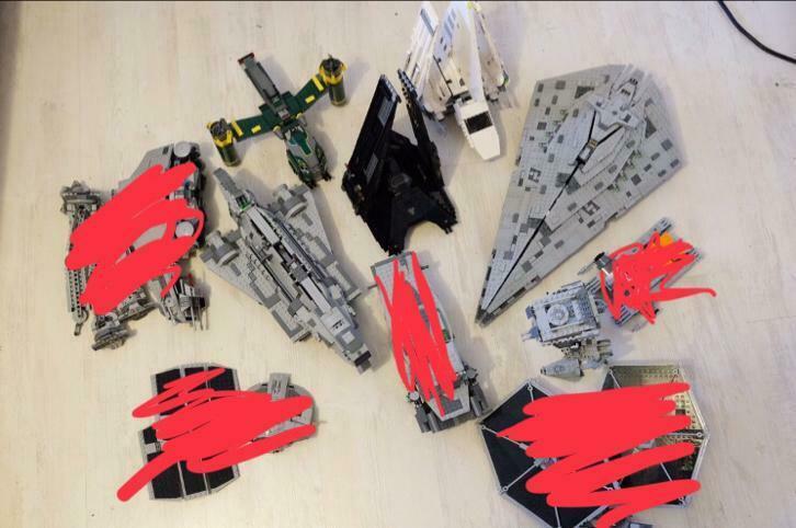 GROOT lot LEGO Star Wars, Kinderen en Baby's, Speelgoed | Duplo en Lego, Gebruikt, Lego, Complete set, Ophalen