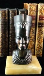 statue en bronze : Néfertiti, Antiquités & Art, Bronze, Enlèvement ou Envoi