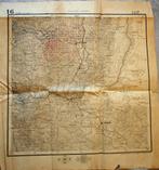 Stafkaart  Ruanda - Urundi, Boeken, Atlassen en Landkaarten, Gelezen, Overige gebieden, Ophalen of Verzenden, 1800 tot 2000