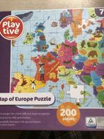 Map of Europe  puzzel 200 stuks 7+. Nieuw nog in verpakking, Nieuw, Ophalen of Verzenden