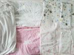 2  Bedset voor babybed, 3-delig, 60x120 cm +1 Hoeslaken, Ophalen, Gebruikt, 100 cm of meer, Deken