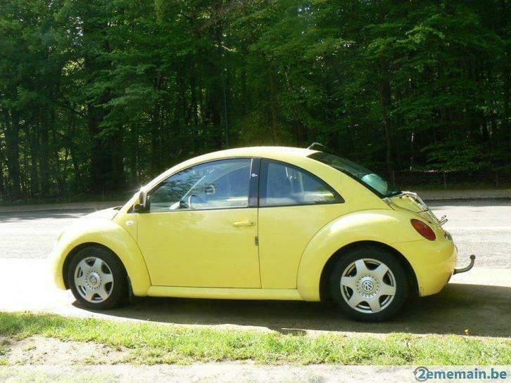 vw new beetel 1 jaar garantie 1.9 tdi airco ct ok full optio, Auto's, Volkswagen, Bedrijf, Beetle (Kever), ABS, Airbags, Airconditioning