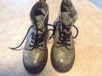 Blauwe lak bottines dr. Martens (mt 32-33), Kinderen en Baby's, Kinderkleding | Schoenen en Sokken, Gebruikt, Jongen of Meisje