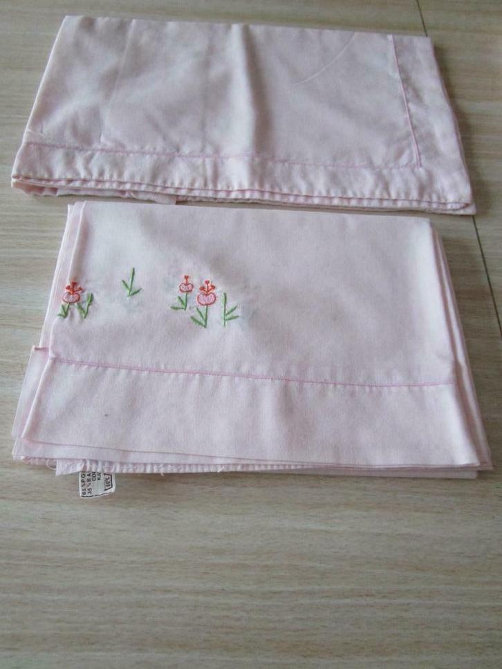 Parure de lit enfant, Kinderen en Baby's, Kinderkamer | Beddengoed, Gebruikt, Overige typen, Roze, Jongetje of Meisje, Ophalen of Verzenden