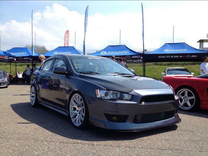 Embleemloze grille voorbumper Mitsubishi Lancer 08+, Autos : Divers, Tuning & Styling, Enlèvement ou Envoi