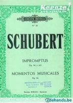 Partituur, Schubert Impromptus, Musique & Instruments, Envoi, Classique, Neuf
