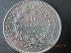 10 frank Frankrijk 1965 FDC