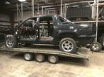 Chevrolet avalanche 2007-2014, 4 deurs, Zwart, Bedrijf, Grijs
