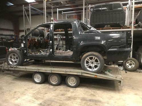 Chevrolet avalanche 2007-2014, Auto's, Chevrolet, Bedrijf, Avalanche, 4x4, Benzine, 4 deurs, Zwart, Grijs, Ophalen