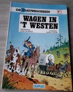 De Blauwbloezen : Wagen in 't Westen / Dupuis, Gelezen, Raoul Cauvin, Eén stripboek, Ophalen of Verzenden
